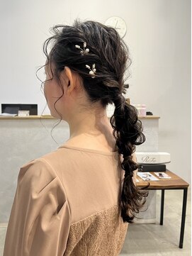 リンダ(LINDA) ヘアセット/結婚式セット/編みおろし[札幌美容室LINDA]