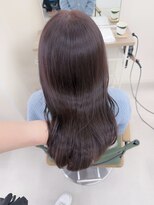 ナビバイケンジ(NaVI by KENJE)&nbsp;【NaVI/渡辺】ブリーチなしラベンダーグレージュ