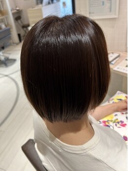 ヘアーサロン ビーネ(Hair salon Bi-ne)の写真/【都島/桜ノ宮】オーガニック認証取得のヴィラロドラ導入◎こだわりの髪質改善カラーで上質な仕上がりに