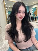 レイヤーカット/韓国ヘア/顔まわり/前髪/髪質改善/熊本美容室