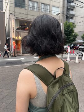 カフ(CAF) CAF FUKO くせ毛風パーマ/レイヤーボブ/ドライパーマ/大阪心斎橋