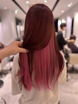 ステア ケース(stair case)&nbsp;インナーカラー韓国風艶髪質改善トリートメント