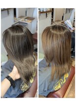 リライズ(RE.rise) カラーで白髪ぼかし