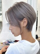 エルヘアメゾン(el. hair maison)&nbsp;ハンサムショート静岡ショート静岡ボブラベンダーアッシュ
