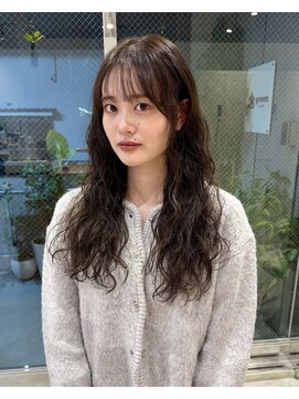 グリーン 町田(green) 【セミロング】ゆるふわセミロングパーマ