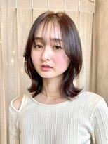 フィエル(Fier) 髪質改善カラー/モカブラウン/大人レイヤー