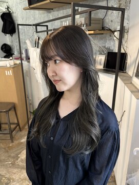 セッション(SESSION) ブリーチなし オリーブカラー