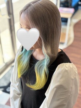クロリ(Coloris) インナー+裾カラー