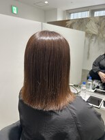 イレス 新札幌店(IRESU) ドレスヘア/ショコラアッシュ/弱酸性縮毛矯正/髪質改善/新札幌