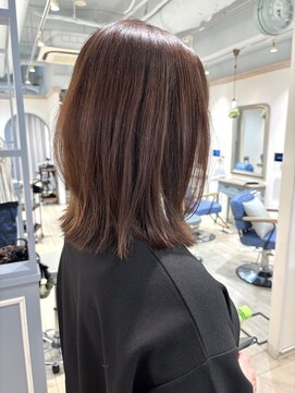 シェノン 赤羽店(CHAINON) くびれボブスタイリング簡単ストレートアイロン仕上げ赤羽美容室