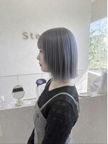 ステラ(Stella)&nbsp;青森 八戸 グレージュ ハイトーンカラー 10代20代30代