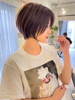 ロンドイディールバンダイ 新潟万代(Lond ideal)&nbsp;ダークアッシュくびれショート