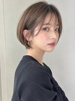 オラボ(olabo)&nbsp;耳掛けコンパクトショート×シースルーバング