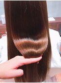 大人女性向け艶髪ブラウン