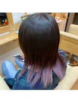 キュアキュア(Cure2)&nbsp;パープルカラーグラデーション