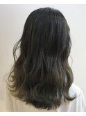 【GOOD DAY HAIR】《くすみベージュ×グラデーションカラー》
