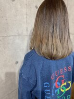 エムエーヘアースタジオ(M/A hair studio.) グラデーション　ベージュ