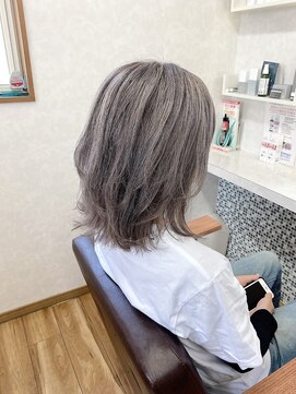 美容室ママハウス カラーもカットも軽めに★