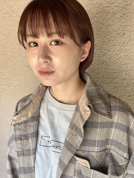 グリーン(green) 小顔ミニボブ　bymisaki