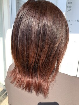 アメイジングヘアー 美沢店(AMAZING HAIR) 【AMAZING HAIR美沢店/山岸】シアーピンク グラデーションカラー