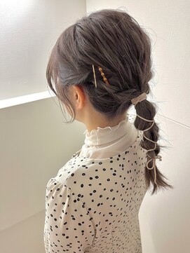 シエルバイアフロート(ciel by afloat) 〇ヘアアレンジ 透明感カラー ラベンダー グレージュ