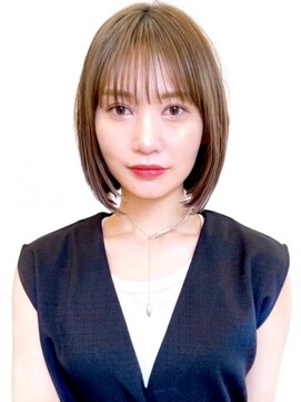 セイドット フクオカ(Say.FUKUOKA) 【Say.福岡】大人可愛い×内巻きボブ×ぱっつん前髪×ミニボブ
