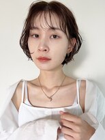 アイティーバイアルバム 北千住店(IT by ALBUM)&nbsp;ゆるウェーブ_マチルダボブピンクベージュ_39332