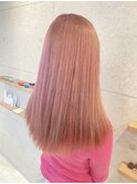 ピンクベージュ/ロングヘア/千葉/MANAMI