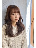 韓国風ロングレイヤー