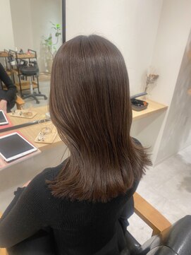 リーシュ(Re:sh) オリーブベージュ/ミディアムレイヤー/オイルカラー/艶髪