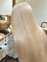 ブランニューロミエ 野田阪神店(Brand new lomie)&nbsp;ヒロインベージュ/髪質改善カラー/ケアブリーチ/ハイトーン