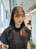 オットット(OttottO)&nbsp;オリーブベージュロングヘア