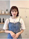 #ボブパーマ #外はねボブ