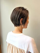 アンユヘアー 与野駅前店(unu.hair)&nbsp;白髪ぼかしグレージュカラー/ショートカット/30代/40代/50代