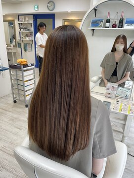 アルターシェリー(aL-ter che'rie) 髪質改善/デザインカラー/レイヤーカット/ウェットヘア/夏　新籾