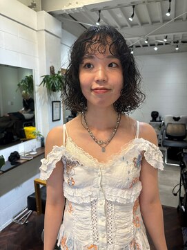 ラレイ(Lalei) ＊ボブ×スパイラルパーマ/くるくるパーマ