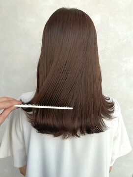 ロイ(Roi) 【西村】まろやかシアーベージュ/ブリーチなし/イルミナ