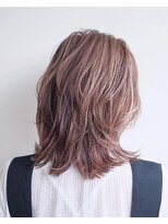 ルプラ ブリリアント(le-pla brilliant)&nbsp;レイヤーカット/ミディアム/ベージュ/ブリーチ/ハイライト/豊橋