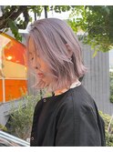 ラベンダーミルクティー_ホワイトブロンド