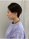 【YOKE】ハンサムショートカット前髪無しショート刈り上げ