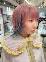トーキョー オタクヘアー(TOKYO OTAKU HAIR) ウルフカット ケアブリーチ カラーバター 推しカラー