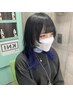 【耳周りブリーチ1回付き】イヤリングカラー(ケアブリーチ使用)[渋谷駅]