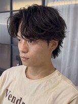 ノラ ギンザ(NORA GINZA)&nbsp;メンズビジネスフェザーパーマシャドウパーマニュアンスパーマ