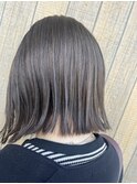 切りっぱなしボブ
