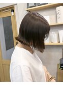 【ere博多：川崎】ベージュ×透明感カラー×外ハネボブ