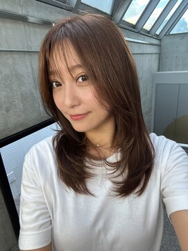 エミュ 新宿(emu) セミロングミディアムレイヤー大人カジュアル