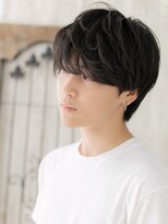 モッズヘア メン 上尾東口店(mod's hair men)&nbsp;20代30代アッシュブラックビジカジマッシュパーマS上尾