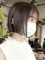 エリマバイフィフス 調布(elima by fifth)&nbsp;ショートヘア顔周りレイヤーブリーチダブルカラーショートボブ