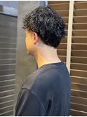 大人のスパイラルパーマスタイル