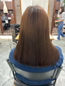 ジルブラン 土浦(JIL BLAN) 縮毛矯正髪質改善カットカラー20代30代